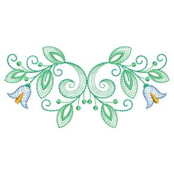 Rippled Fancy Flowers 03(Md) machine embroidery designs