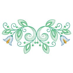 Rippled Fancy Flowers 03(Sm) machine embroidery designs