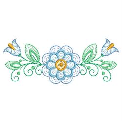 Rippled Fancy Flowers 08(Lg) machine embroidery designs