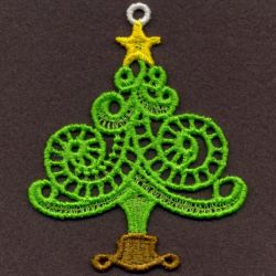 FSL Christmas Tree Ornaments 06 machine embroidery designs