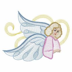 Rippled Magical Angels 09(Sm) machine embroidery designs