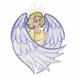 Rippled Magical Angels 10(Sm) machine embroidery designs