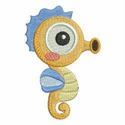 Cute Sea Critters 03 machine embroidery designs