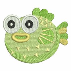 Cute Sea Critters 10 machine embroidery designs