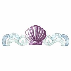 Shell Borders 01(Md) machine embroidery designs