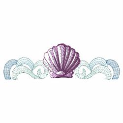 Shell Borders 01(Sm) machine embroidery designs