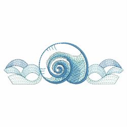 Shell Borders 03(Md) machine embroidery designs