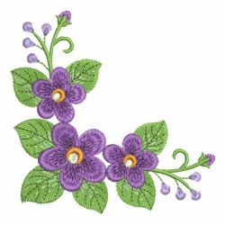 Violet 02 machine embroidery designs