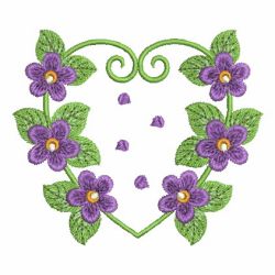 Violet 08 machine embroidery designs