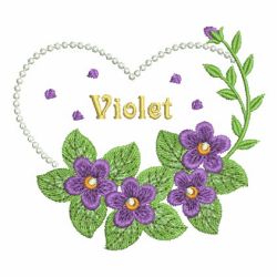 Violet 09 machine embroidery designs