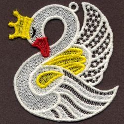 FSL Fancy Swans 01 machine embroidery designs