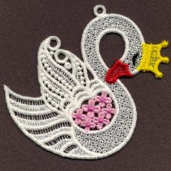 FSL Fancy Swans 07 machine embroidery designs