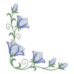 Rippled Bluebells 1(Md) machine embroidery designs