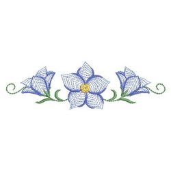 Rippled Bluebells 1 02(Lg) machine embroidery designs