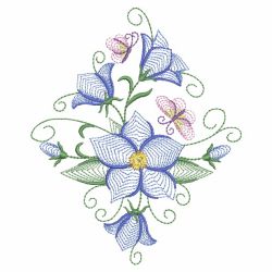 Rippled Bluebells 1 06(Lg) machine embroidery designs