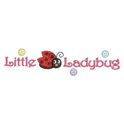Cute Ladybug 02 machine embroidery designs