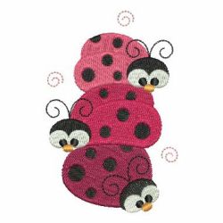 Cute Ladybug 12 machine embroidery designs