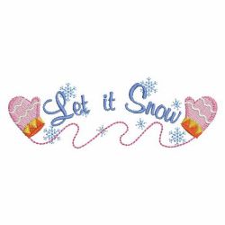 Let it snow 1 02(Lg) machine embroidery designs