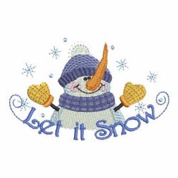 Let it snow 1 06(Sm) machine embroidery designs