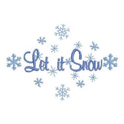 Let it snow 1 07(Md) machine embroidery designs