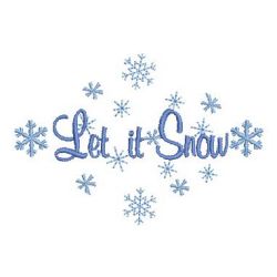 Let it snow 1 07(Lg) machine embroidery designs