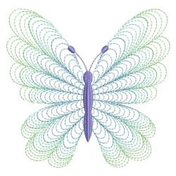 Rippled Gradient Butterfly 01(Md) machine embroidery designs