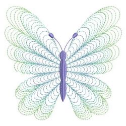 Rippled Gradient Butterfly(Md) machine embroidery designs