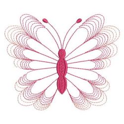 Rippled Gradient Butterfly 04(Md) machine embroidery designs