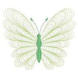 Rippled Gradient Butterfly 08(Md) machine embroidery designs