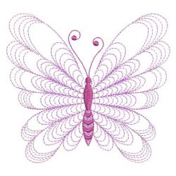 Rippled Gradient Butterfly 09(Lg) machine embroidery designs