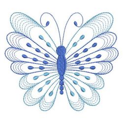 Rippled Gradient Butterfly 10(Md) machine embroidery designs
