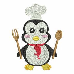 Cute Animal Chef 06 machine embroidery designs