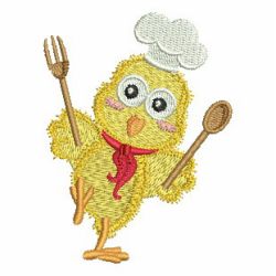 Cute Animal Chef 10 machine embroidery designs