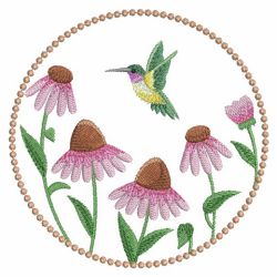 Echinacea 06 machine embroidery designs