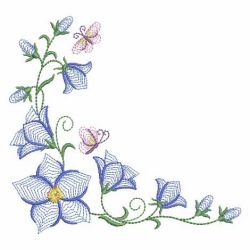 Rippled Bluebells 2 07(Md) machine embroidery designs