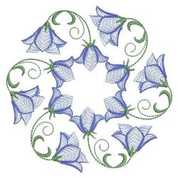 Rippled Bluebells 2 09(Lg) machine embroidery designs