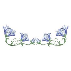 Rippled Bluebells 2 10(Md) machine embroidery designs