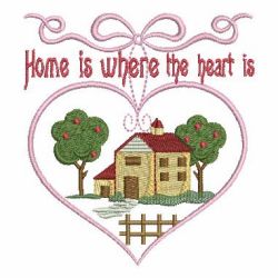 Home Is Where Heart Is 2 05 machine embroidery designs