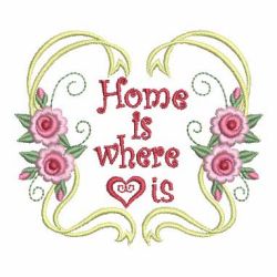 Home Is Where Heart Is 2 07 machine embroidery designs