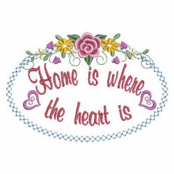 Home Is Where Heart Is 2 08 machine embroidery designs
