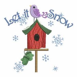 Let It Snow 01(Sm) machine embroidery designs
