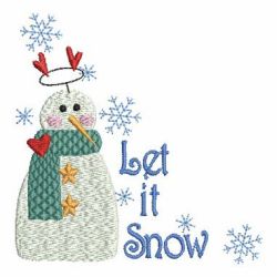 Let It Snow 02(Md) machine embroidery designs