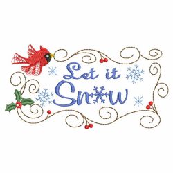 Let It Snow 03(Lg) machine embroidery designs