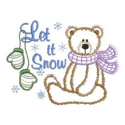 Let It Snow 04(Md) machine embroidery designs