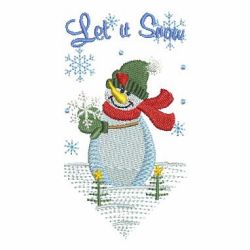 Let It Snow 07(Lg) machine embroidery designs