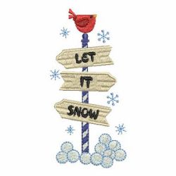 Let It Snow 08(Md) machine embroidery designs