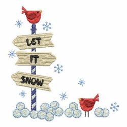 Let It Snow 09(Lg) machine embroidery designs
