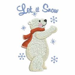 Let It Snow 10(Md) machine embroidery designs