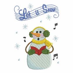 Let It Snow 11(Md) machine embroidery designs