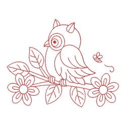 Redwork Cute Owls 04(Md)